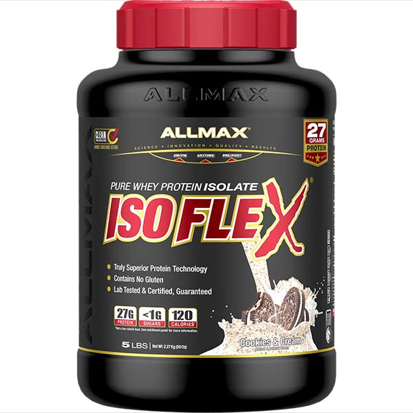 Allmax Nutrition ISOFLEX: 100% Pure Whey Protein Isolate