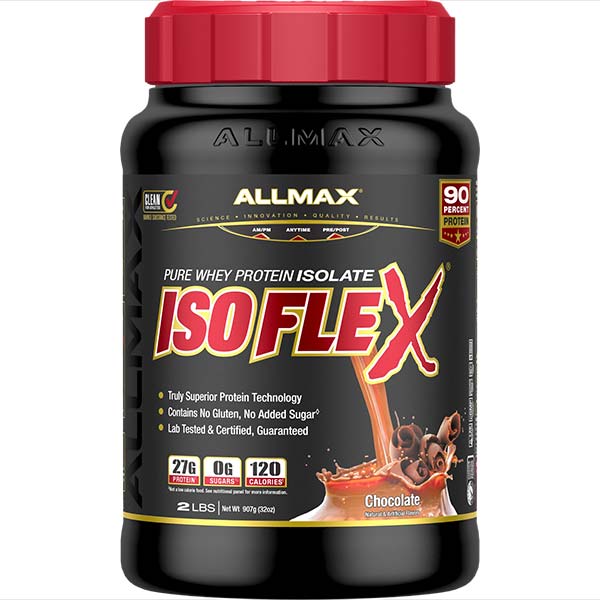 Allmax Nutrition ISOFLEX: 100% Pure Whey Protein Isolate