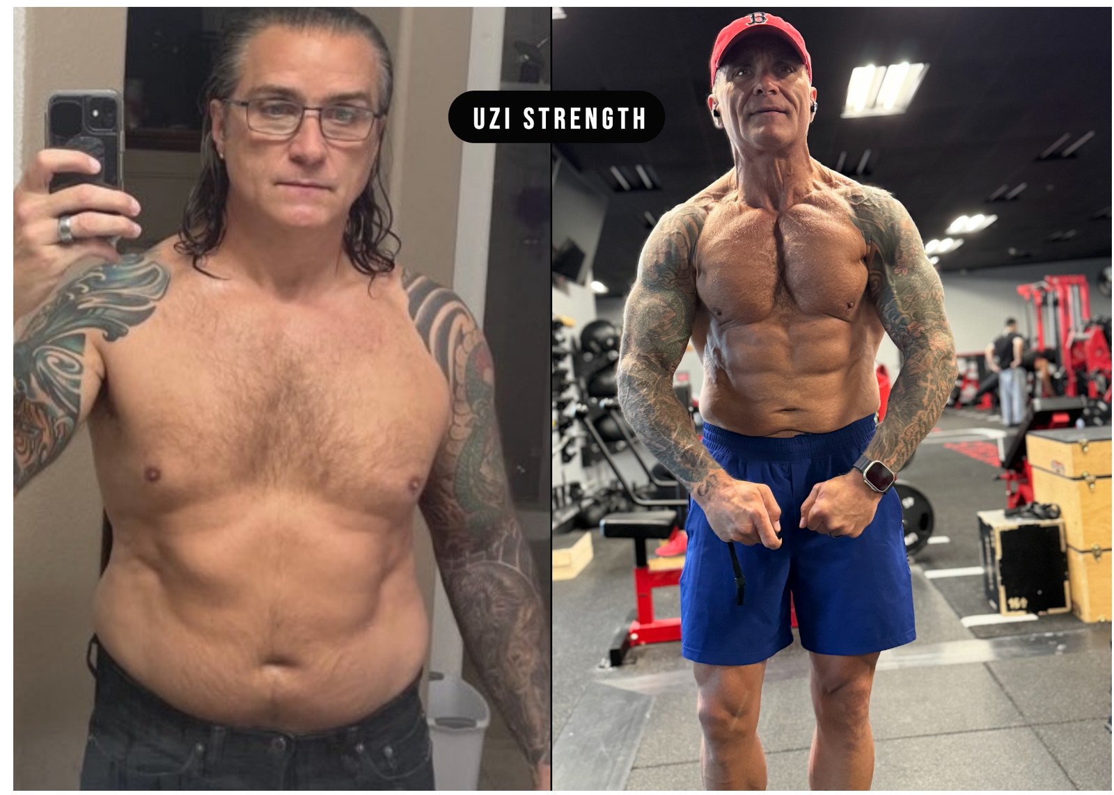 John before and after